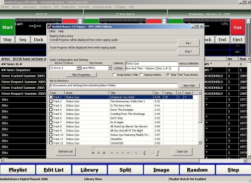 Radio Station Software Screenshot